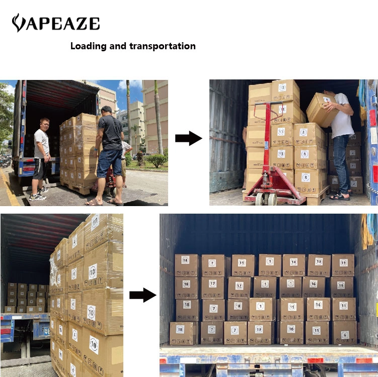 Vapeaze Lighting Stock in UK 600puffs 900puffs 1100puffs Tpd Electronic Cigarette 0% 2% Nicotine Ske Wholesale Crystal Bar Disposable Vape Pen Crystal Vape