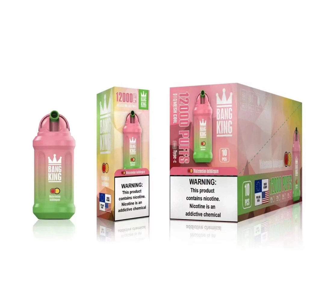 Puff Distributor Bang King XXL 12000puffs Electronic Cigarette 0% 2% 3% 5% Nicotine Disposable Vape 12K Puffbar Vapes